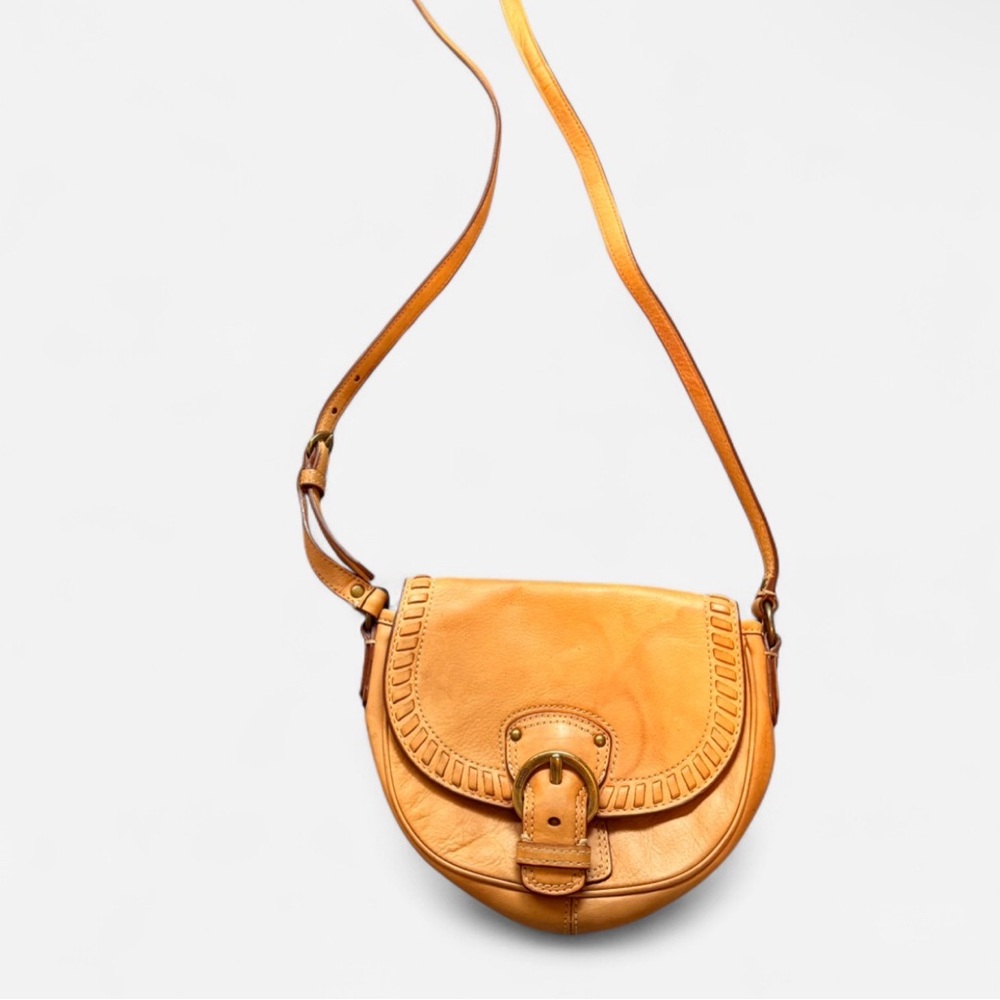 Coach poppy whipstitch crossbody